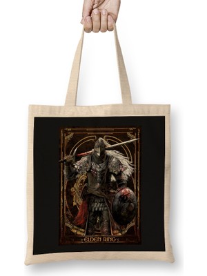 Humuts Elden Ring Premium Bez Çanta Uzun Saplı