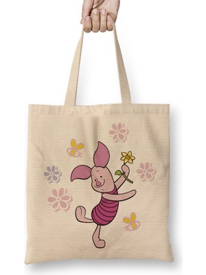Humuts Winnie Pooh - Piglet 3 Bez Çanta Uzun Saplı