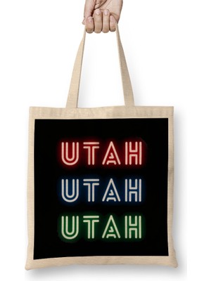 Humuts Utah Vintage Bez Çanta Uzun Saplı