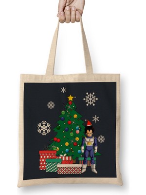 Vegeta Around The Christmas Tree Bez Çanta Uzun Saplı