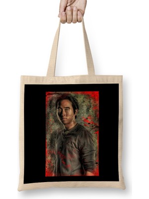 Glenn Rhee Red Bez Çanta Uzun Saplı