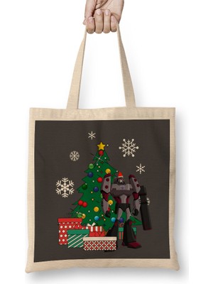 Megatron Around The Christmas Tree Transformers Bez Çanta Uzun Saplı