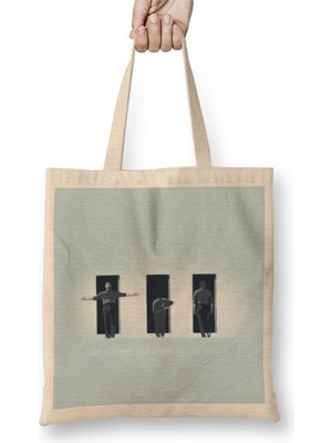 Humuts True Colors Bez Çanta Uzun Saplı