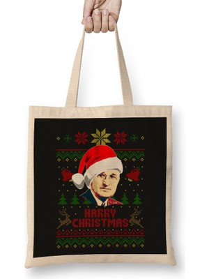Humuts Harry S Truman Harry Christmas 01 Bez Çanta Uzun Saplı