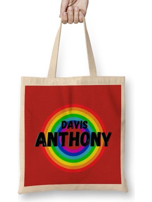 Humuts Anthony Davis - Basketball Gifts Vintage Retro Rainbow Quotes For Boys And Dad Bez Çanta Uzun Saplı