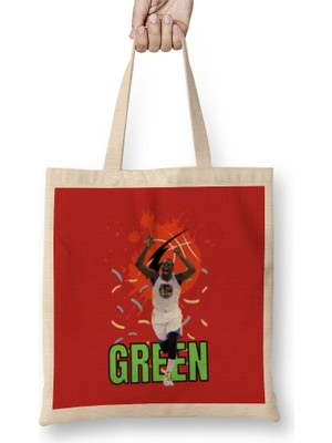 Humuts Draymond Green Vintage Art -Legend Basketball Gift Vintage Retro Style Bez Çanta Uzun Saplı