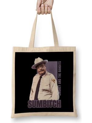 Smokey And The Bandit Sumbitch Retro Bez Çanta Uzun Saplı