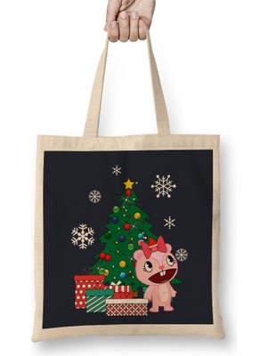 Humuts Giggles Around The Christmas Tree Happy Tree Friends Bez Çanta Uzun Saplı