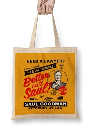 Need A Lawyer Then Call Saul Better Call Saul Tv Show Bez Çanta Uzun Saplı