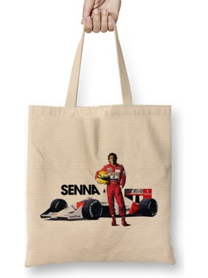 Humuts Senna F1 Legend Bez Çanta Uzun Saplı