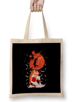Humuts Trae Young Vintage Art -Legend Bbasketball Gift Vintage Retro Sstyle Bez Çanta Uzun Saplı