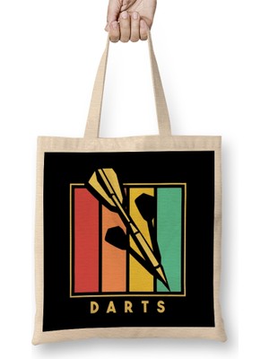 Humuts Vintage Darts Arrow Retro Dartboard Bullseye Pub Sports Aim Bez Çanta Uzun Saplı