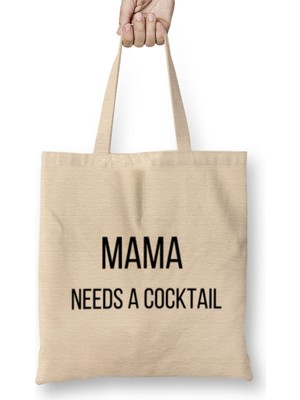 Humuts Mothers Day 2021 Love Mom Bez Çanta Uzun Saplı