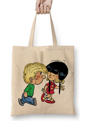 Humuts Cedric ve Chen Bez Çanta Uzun Saplı