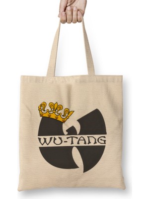Humuts Wu Tang Clan Logo Wutang Clan Vintage 9os Vintage Style Bez Çanta Uzun Saplı