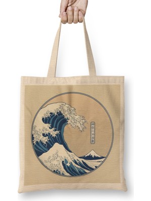 Humuts Great Wave Bez Çanta Uzun Saplı