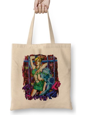 Humuts Jolyne Bez Çanta Uzun Saplı