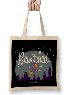 Bewitched To The Moon Bez Çanta Uzun Saplı