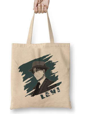 Levi Attack On Titan Levi Ackerman In Suit Kid Gang Bez Çanta Uzun Saplı
