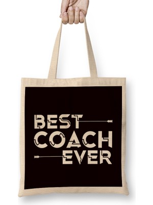 Humuts Best Coach Ever Content Creator Influencer Mentor Mindset Bez Çanta Uzun Saplı