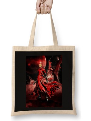 Trigun Badlands Vash Bez Çanta Uzun Saplı