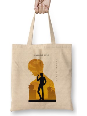 Vinsmoke Sanji One Piece In Silhouette Bez Çanta Uzun Saplı