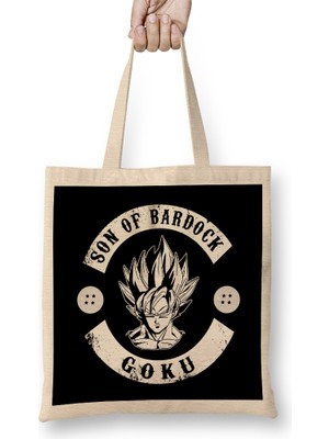 Humuts Son Of Bardock Goku Bez Çanta Uzun Saplı