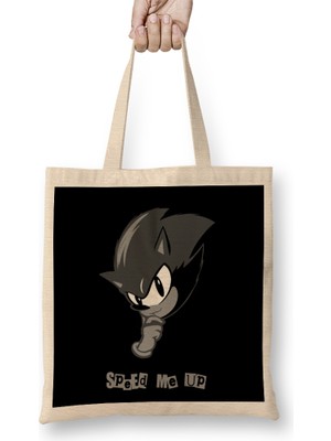 Humuts Sonic The Hegdehog Super Sonic Speed Bez Çanta Uzun Saplı