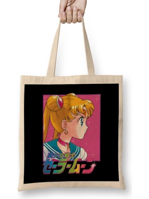 Humuts Sailor Moon 02 Bez Çanta Uzun Saplı