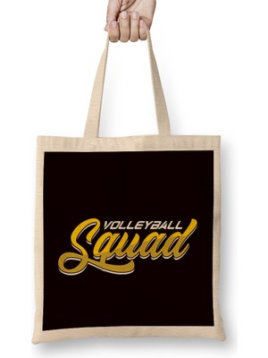 Volleyball Squad Player Coach Team Ball Sports Athlete Game Bez Çanta Uzun Saplı