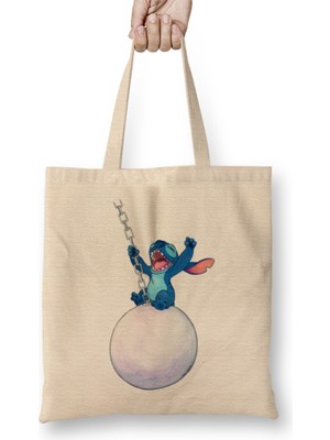 Humuts Wrecking Ball Stitch Bez Çanta Uzun Saplı