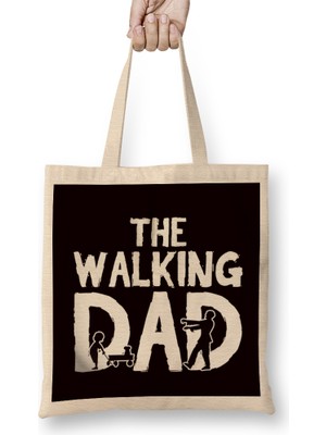 Humuts The Walking Dad Son Father Papa Daddy Stepdad Fatherhood Bez Çanta Uzun Saplı
