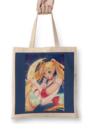 Humuts Sailor Moon 01 Bez Çanta Uzun Saplı