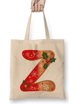 Humuts Z Harfi Bez Çanta Uzun Saplı