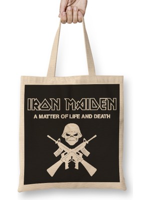 Iron Maiden A Matter Of Life And Death Bez Çanta Uzun Saplı