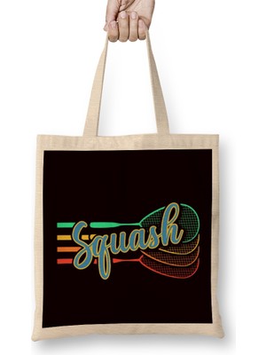 Humuts Retro Squash Rackets Indoor Tennis Court Match Trainer Coach Bez Çanta Uzun Saplı