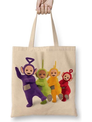 Humuts The Teletubbies 07 Bez Çanta Uzun Saplı