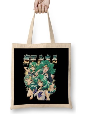 Humuts Sailor Moon Neptune Bez Çanta Uzun Saplı