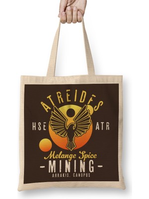 Humuts Dune Atreides Melange Spice Mining Bez Çanta Uzun Saplı