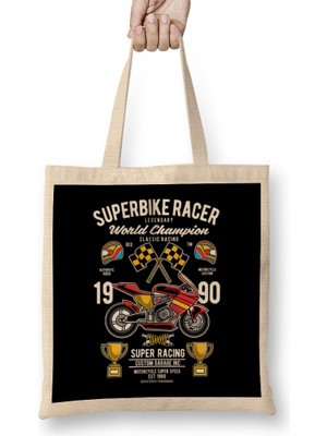 Humuts Superbike Racer World Championship Bez Çanta Uzun Saplı