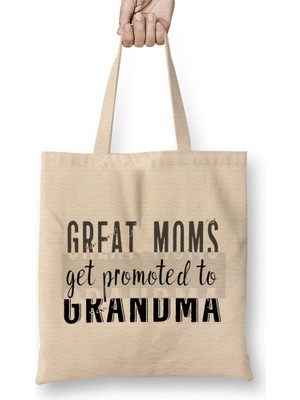 Humuts Great Moms Get Promoted To Grandma Bez Çanta Uzun Saplı