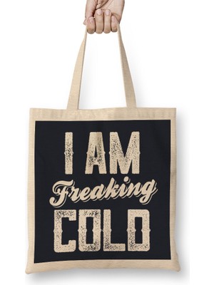 Humuts Me Sarcastic Never Bez Çanta Uzun Saplı