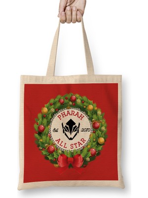 Humuts Christmas All Star Overwatch Pharah Wreath Bez Çanta Uzun Saplı