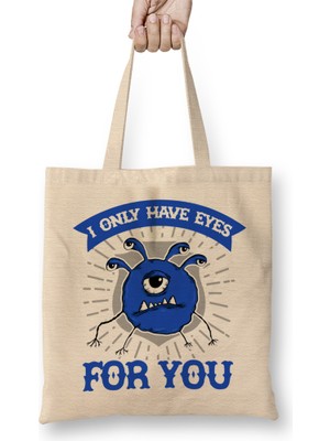 D And D Beholder Only Have Eyes For You Bez Çanta Uzun Saplı