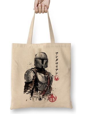 Humuts Clan Of Two The Mandalorian Bez Çanta Uzun Saplı