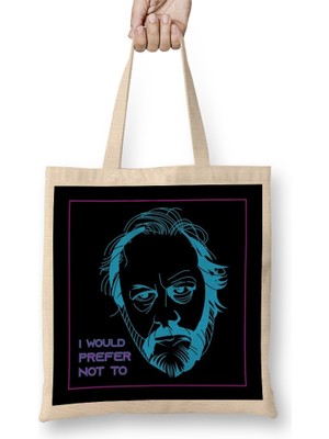 Humuts Cyber Žižek I Would Prefer Not To Bez Çanta Uzun Saplı