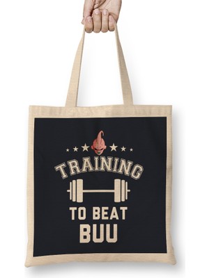 Humuts Dragon Ball Z Training To Beat Buu Bez Çanta Uzun Saplı