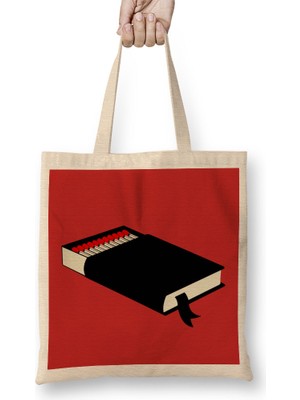 Must Read Book Covers Farenheit 451 Bez Çanta Uzun Saplı