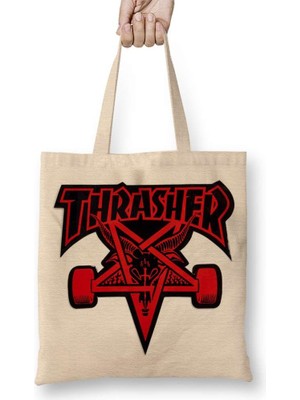 Humuts Thrasher Skate Skateboard Bez Çanta Uzun Saplı