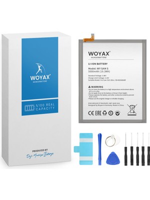 Woyax by Deji Samsung Galaxy S20 Ultra Uyumlu Mucize Batarya eb-bg988aby